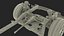 SUV Car Frame Structure with Chassis Rigged for Cinema 4D 3D model