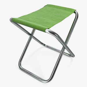 Outdoor Leisure Folding Camp Chair 3D Model