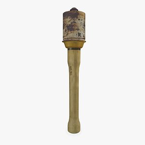 ww2 hand grenade obj