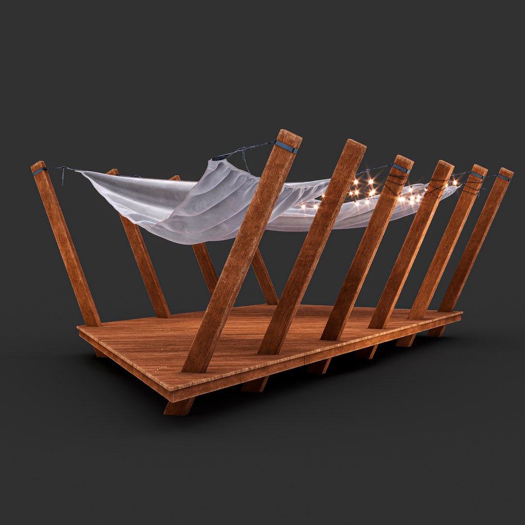 Canopy Stage Model - TurboSquid 2067255