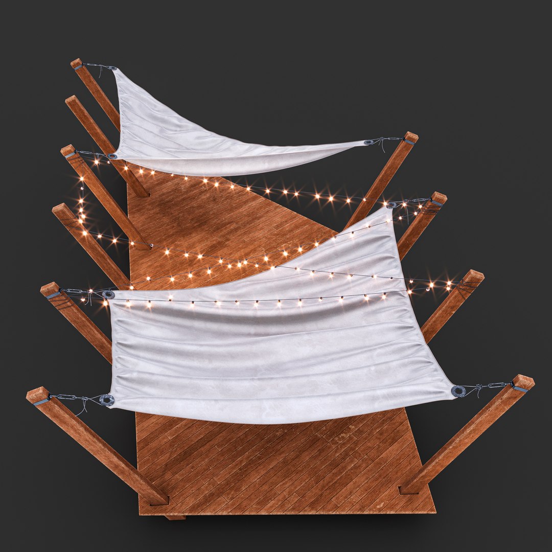 Canopy Stage Model - TurboSquid 2067255