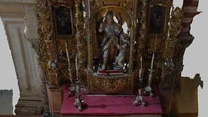 3D model Altar lidar scan