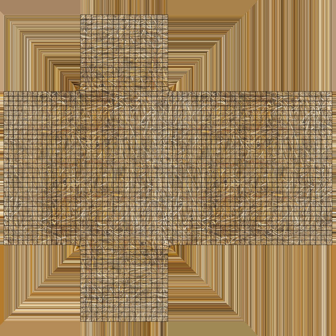 3D Hay Bale Stack - TurboSquid 2146183