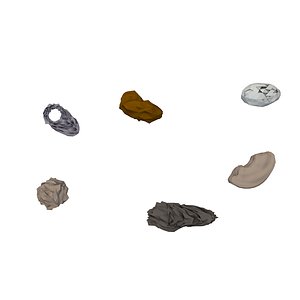3D pack asteroids