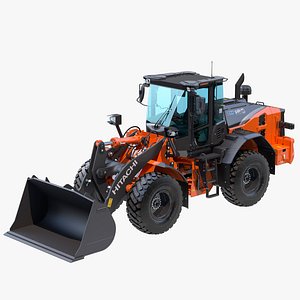 Wheel loader Hitachi ZW180-7 3D model