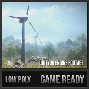 wind turbine 3d model