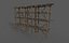 wooden scaffolding