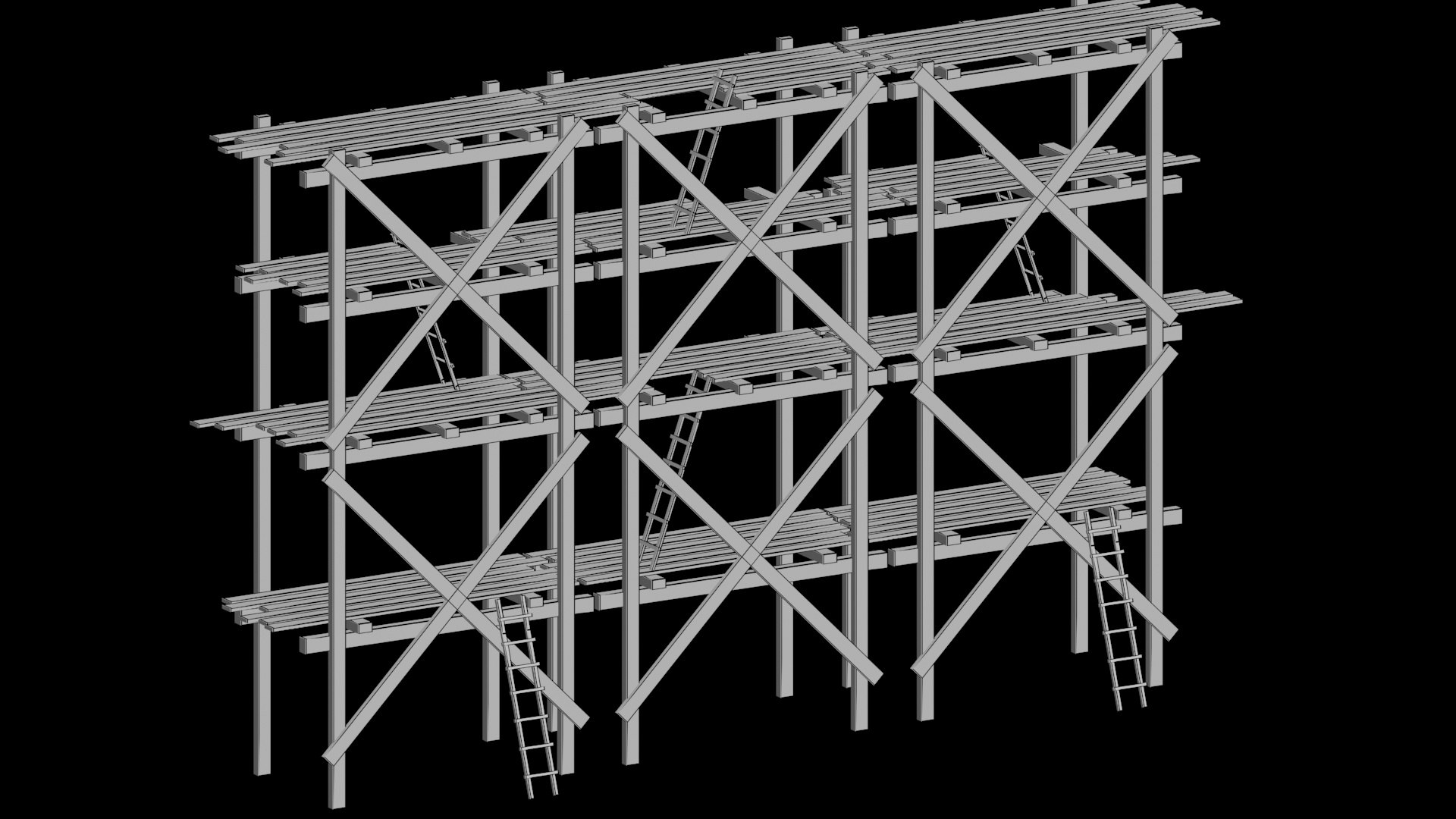 3D wood scaffolding model https://p.turbosquid.com/ts-thumb/9S/BLP510/elMGhU3l/wf1/jpg/1587357760/1920x1080/fit_q87/0bf622753a9cc2113a1041cb57bcb25644bfc9fa/wf1.jpg