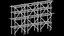 wooden scaffolding
