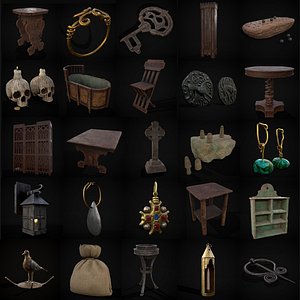 Medieval Prop Mix Thirty One