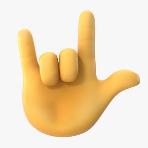 Love-You Gesture Emoji