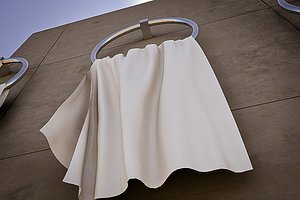 Cloth bathroom