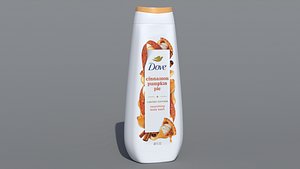 Dove Cinnamon Pumpkin Pie Body Wash 3D model