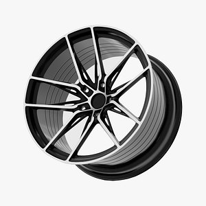 Sport car disk from the wheel 3D model