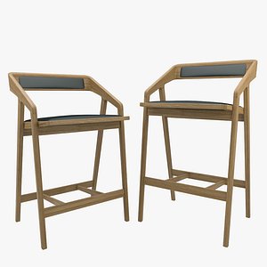Katakana Bar and Counter Stool - Dare Studio