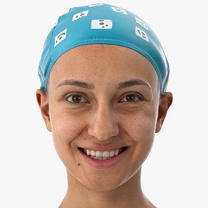 Joy Human Head Smile Clean Scan model