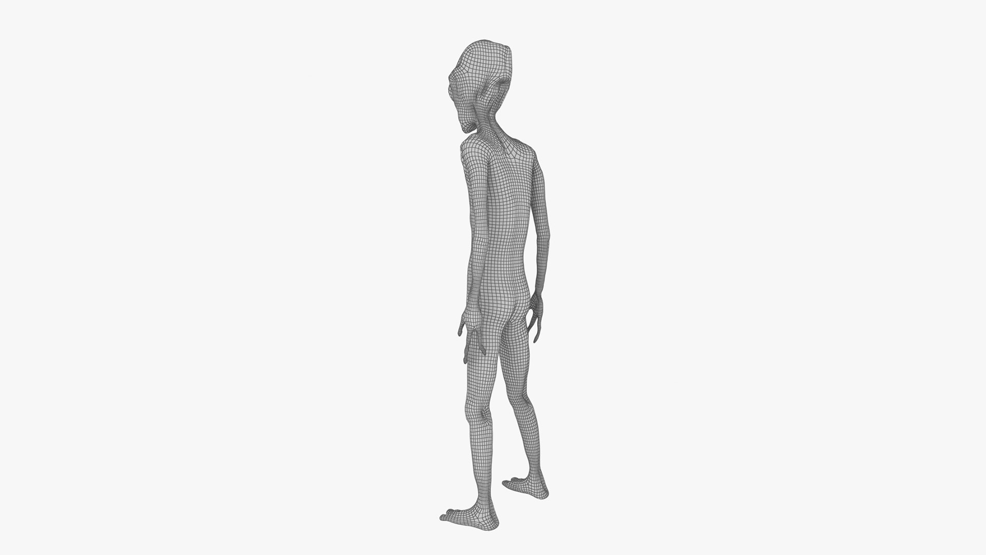 3D Alien Creature model - TurboSquid 1934239