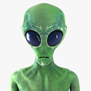3D Alien Creature model