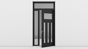3D Aluminium door 145