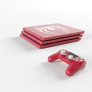 limited edition ps4 spider 3D model