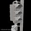 3d model traffic light