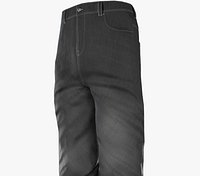 Gray Baggy Jeans Pants PBR