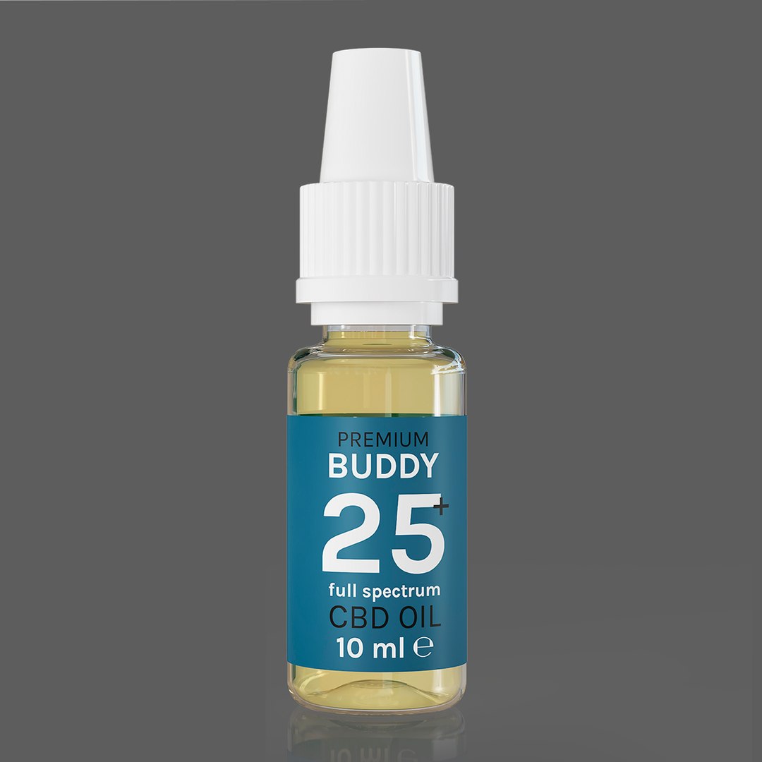 CBD oil Bottle 3D model - TurboSquid 1862764