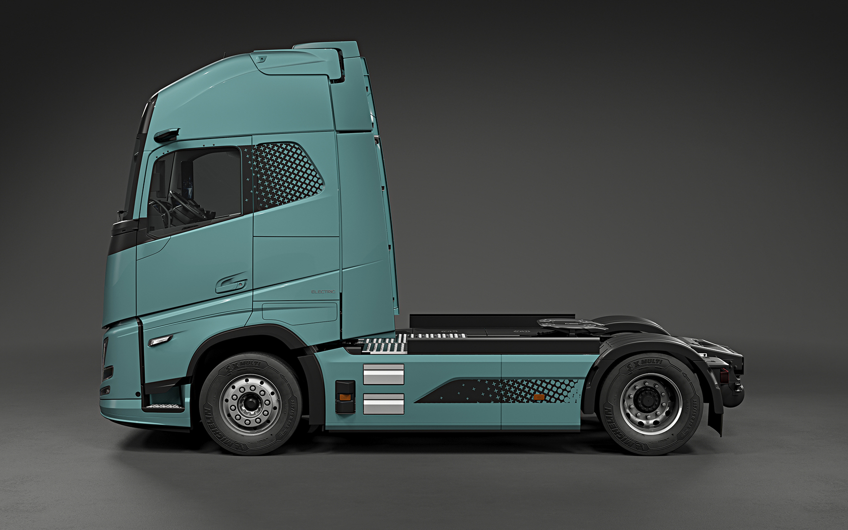3D Model 2025 Volvo FH Aero Electric Globetrotter XL - TurboSquid