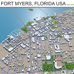 Fort Myers City in Florida