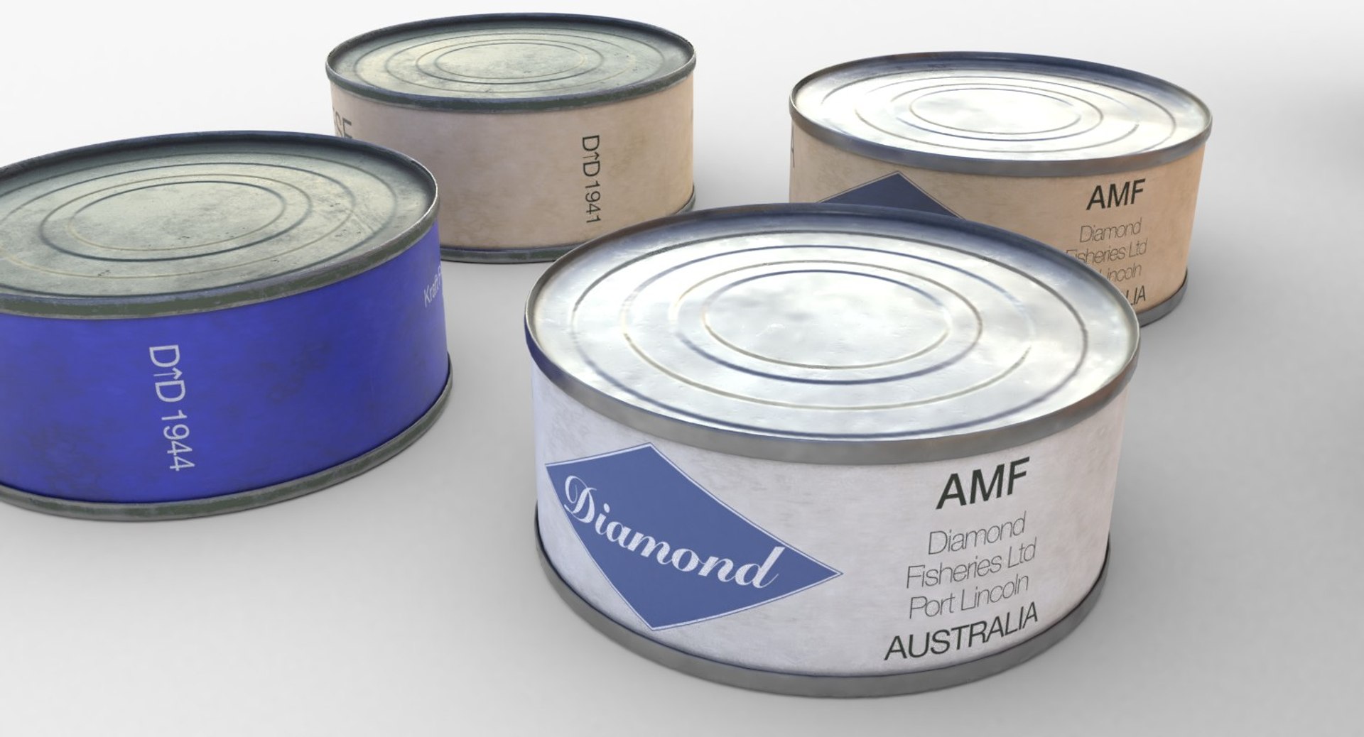 Australian Combat Rations Model - TurboSquid 1391449