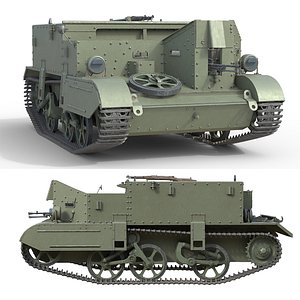 3D Bren Gun Carrier