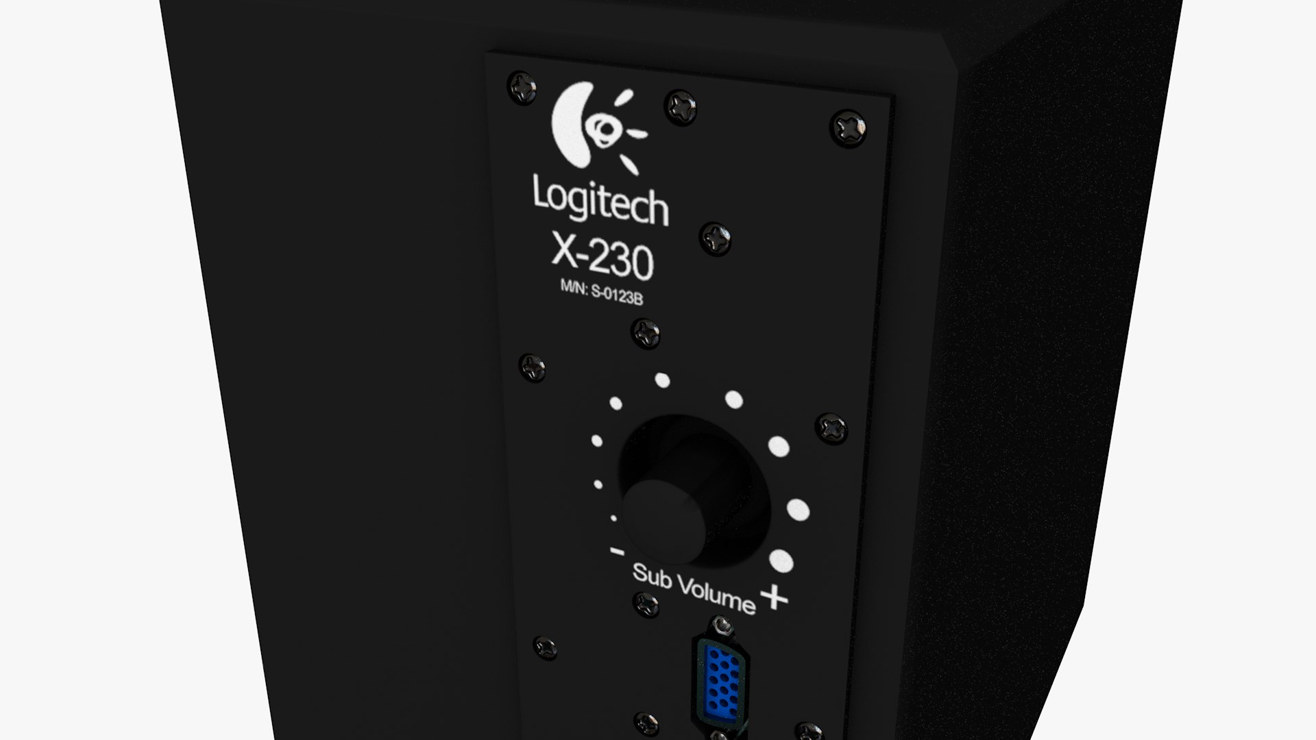 3D LogitechX-230 - TurboSquid 1975906
