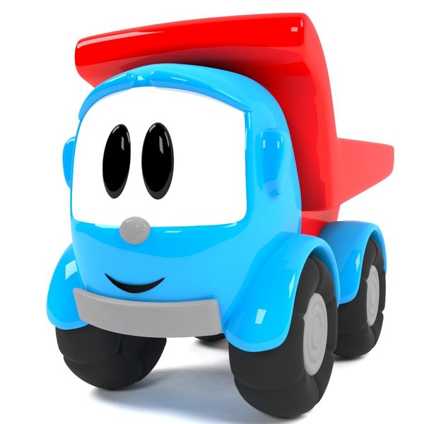 car cartoon character 3D model