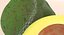 3D avocado fruit model