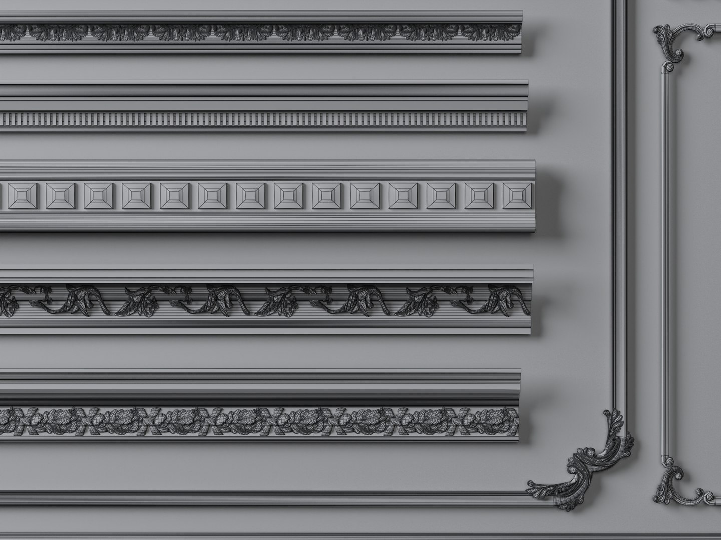 3D model Classical Plaster Moulding Decor Pack PBR Game Ready https://p.turbosquid.com/ts-thumb/9S/uyOgZ1/G2/128/jpg/1773543941/1920x1080/fit_q87/33f5dcc9fce43a53b03880372fc83f369cb1d9c7/128.jpg