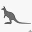 kangaroo edge loop 3d model