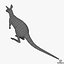 kangaroo edge loop 3d model