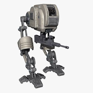 3d mech rigged
