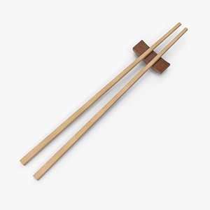 Chopsticks 3D model
