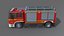 german firetruck 3D model