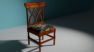 3D furniture chair