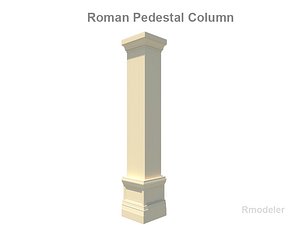 Square Column Pedestal