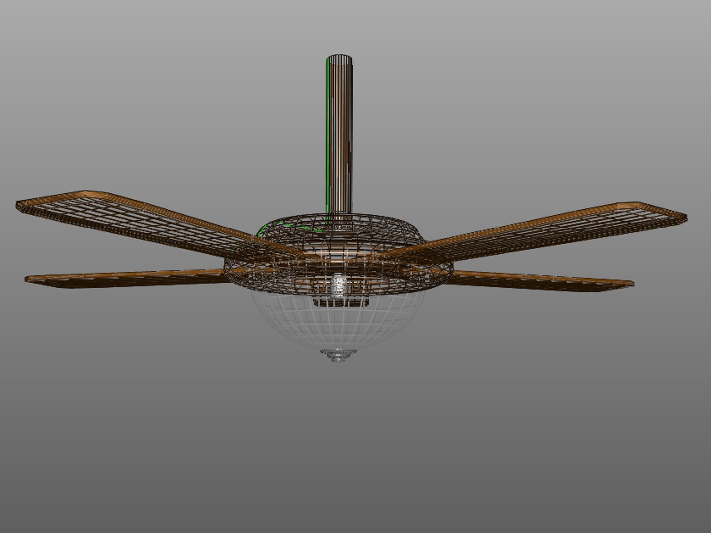 fan ceiling obj