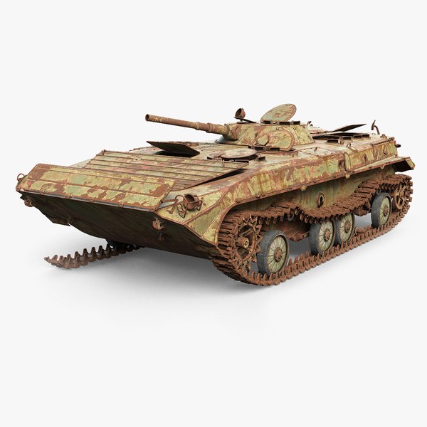 BMP-1 IFV Abandoned 3D model