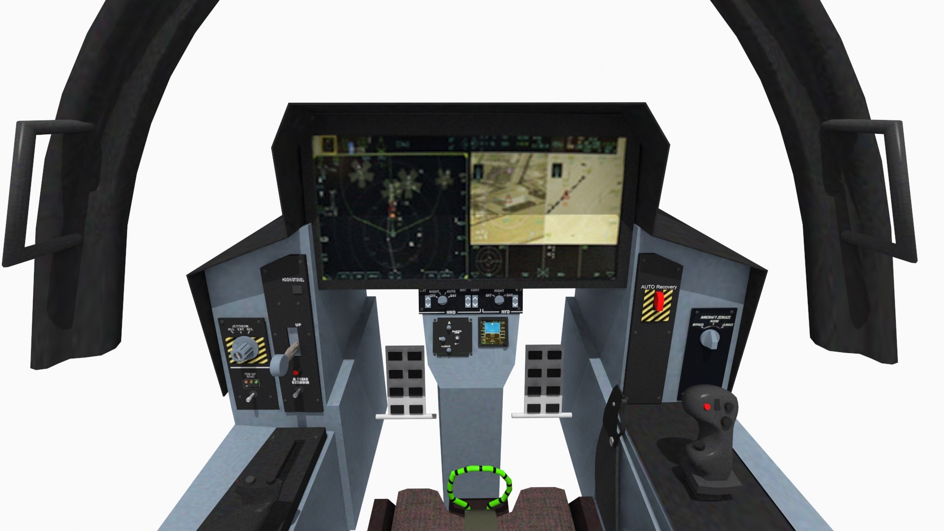 3D Model US Air Force Cockpit Collection - TurboSquid 2425140