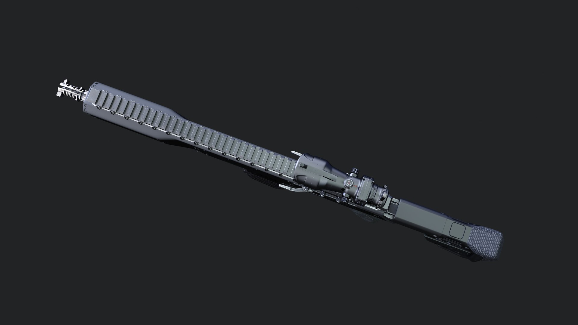 3D C8 Assault Rifle Model - TurboSquid 2331604