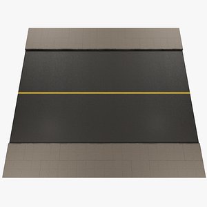 Straight City Road Street Modular Rotatable