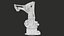 3D Industrial Robot Kuka KR700PA PBR model