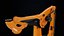 3D Industrial Robot Kuka KR700PA PBR model