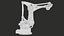 3D Industrial Robot Kuka KR700PA PBR model